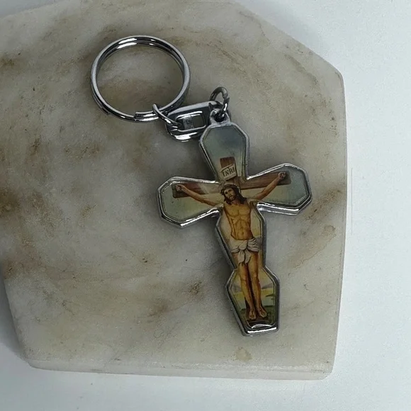 Religious Cross Key Chain‎ - Picture 4 of 4